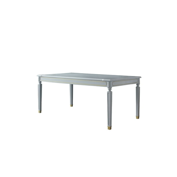 Gold and Pearl Gray Acme Furniture Marchesa Cabinet Gold and Pearl Gray Acme Furniture Marchesa Cabinet